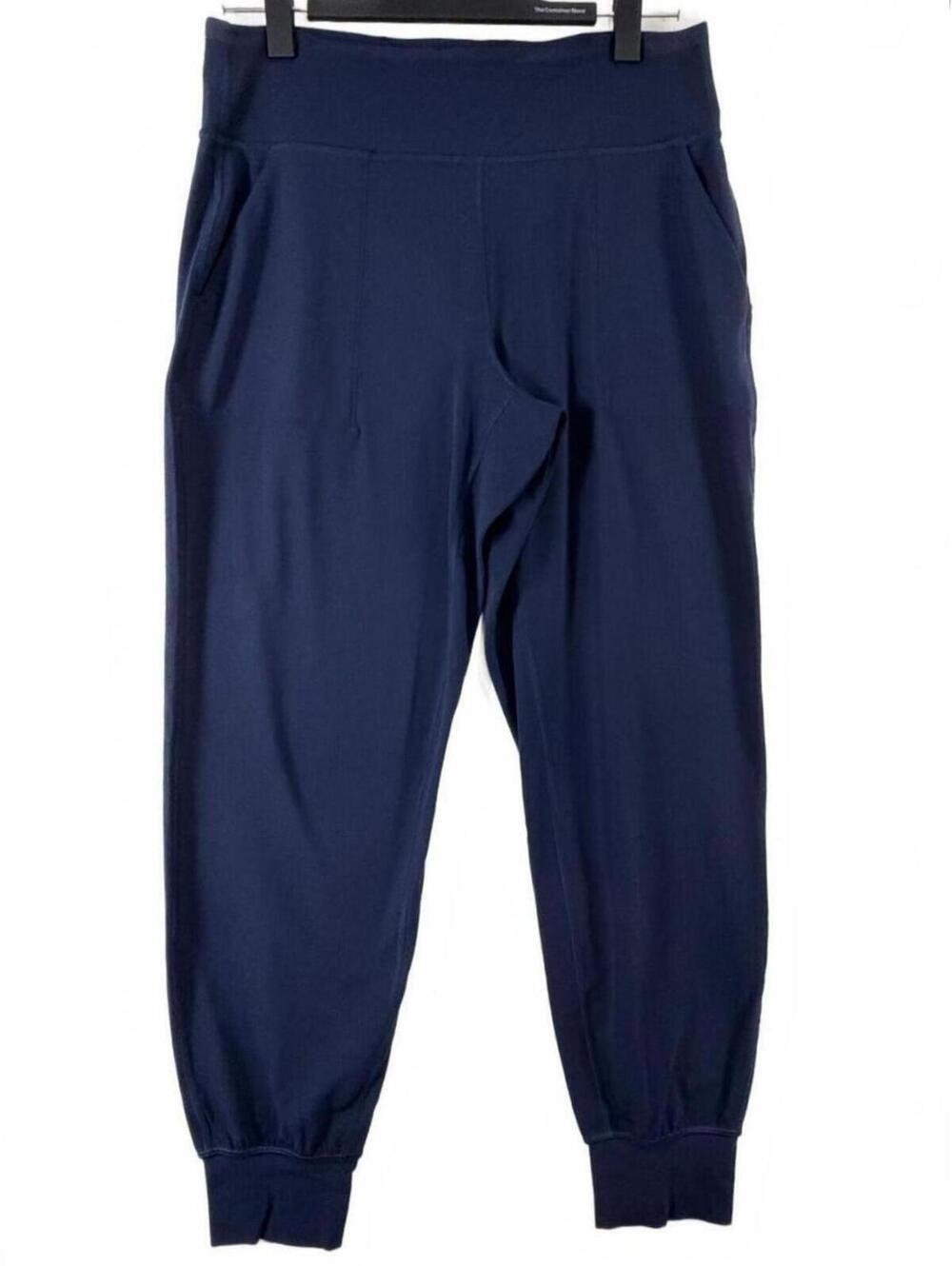 Lululemon Athletica Align High Rise Jogger Pants True Navy Blue Soft Nulu Sz 10
